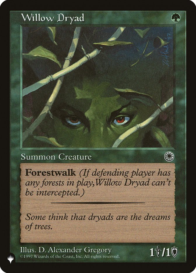 Willow Dryad [The List] | GrognardGamesBatavia