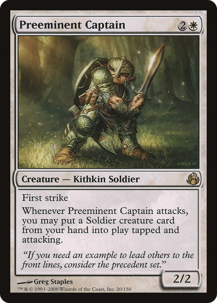 Preeminent Captain [Morningtide] | GrognardGamesBatavia