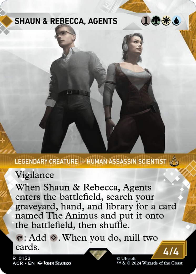 Shaun & Rebecca, Agents (Showcase) [Assassin's Creed] | GrognardGamesBatavia