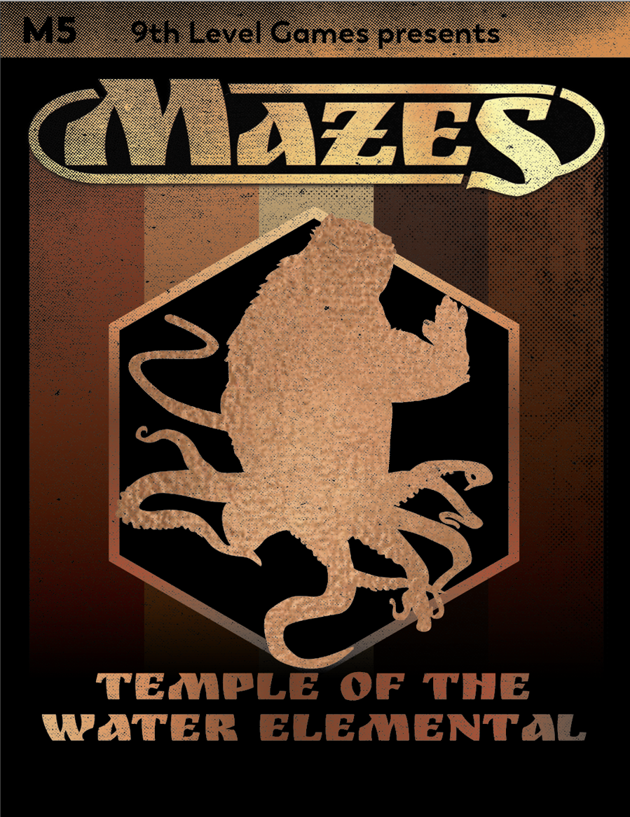 Mazes Fantasy Roleplaying: Temple of the Water Elemental | GrognardGamesBatavia