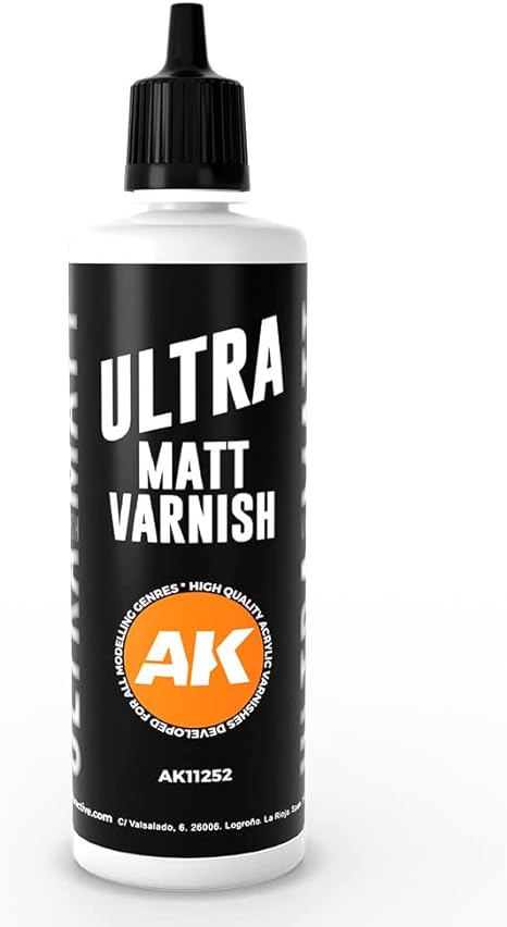 AK-Interactive Ultra Matt Varnish 100 ml | GrognardGamesBatavia