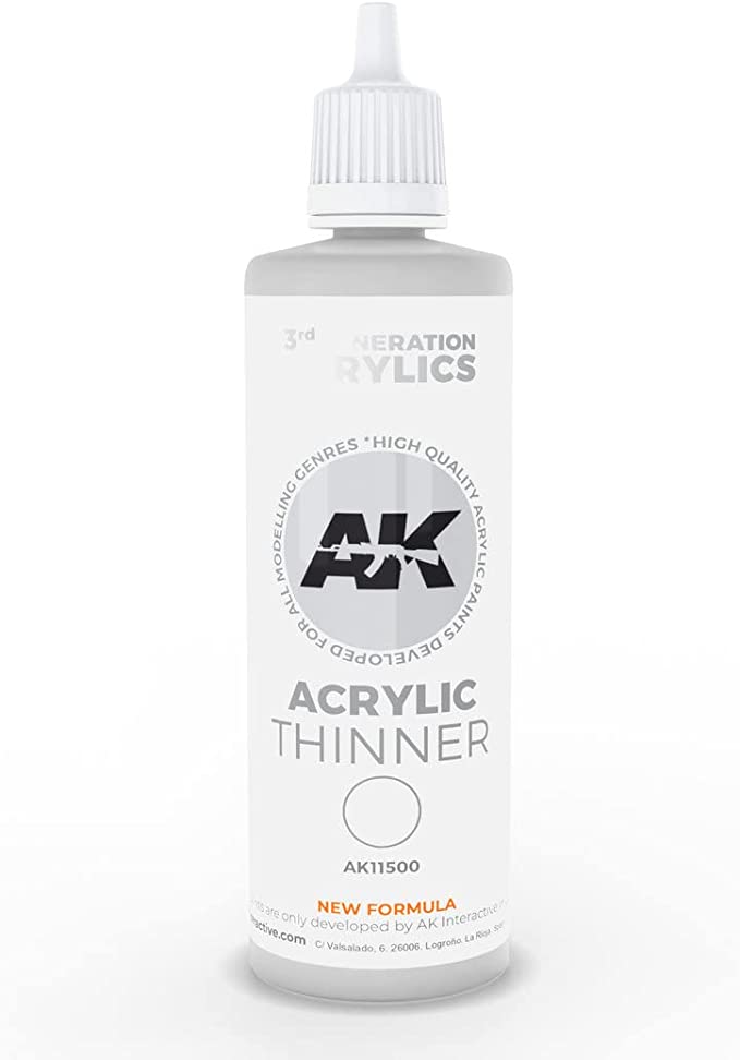 AK 11500 Acrylic Thinner | GrognardGamesBatavia