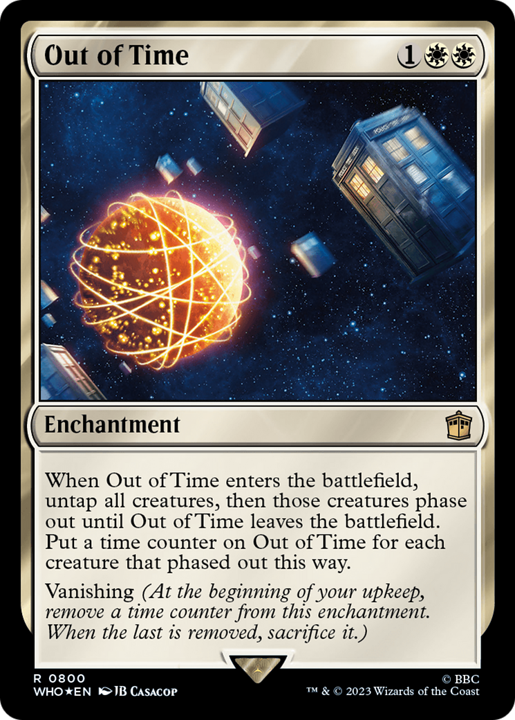 Out of Time (Surge Foil) [Doctor Who] | GrognardGamesBatavia