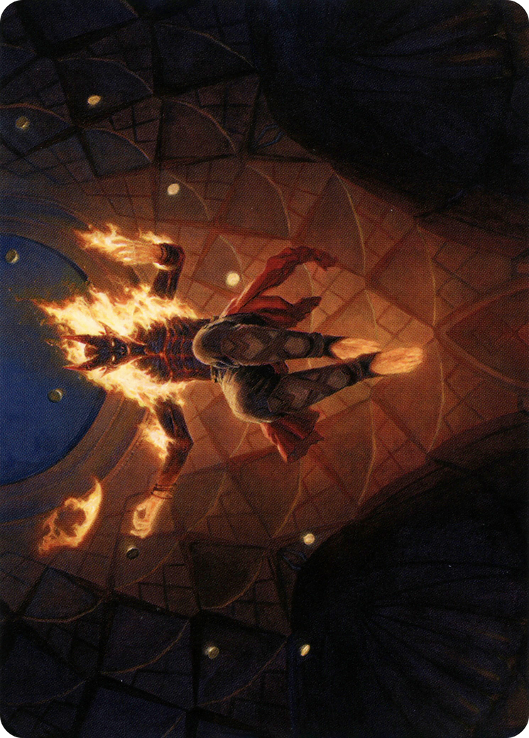 Yusri, Fortune's Flame Art Card [Modern Horizons 2 Art Series] | GrognardGamesBatavia