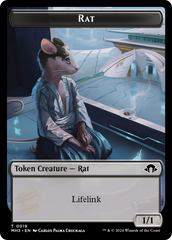 Eldrazi Spawn // Rat Double-Sided Token [Modern Horizons 3 Tokens] | GrognardGamesBatavia