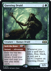 Questing Druid // Seek the Beast [Wilds of Eldraine Prerelease Promos] | GrognardGamesBatavia