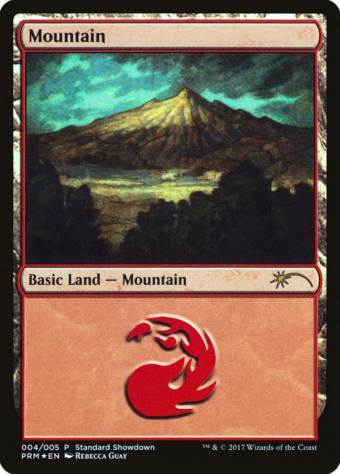 Mountain (Rebecca Guay) [Standard Showdown Promos] | GrognardGamesBatavia