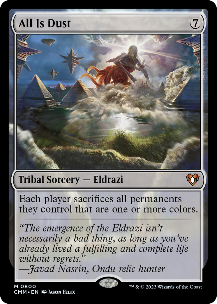All Is Dust [Commander Masters] | GrognardGamesBatavia