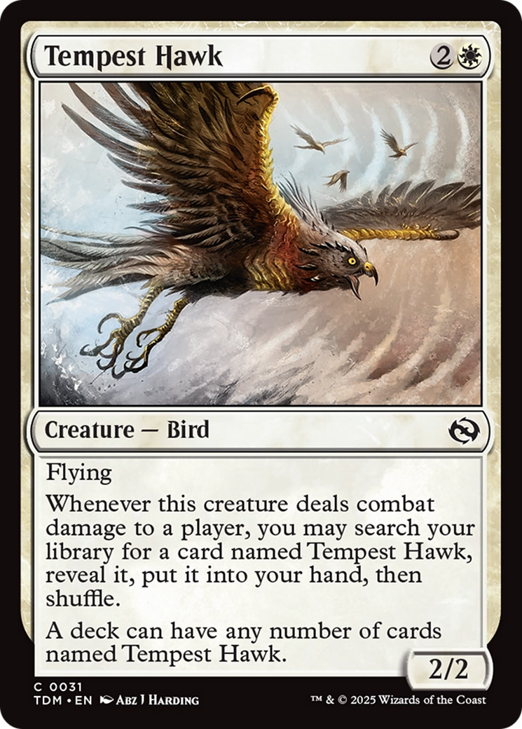 Tempest Hawk [Tarkir: Dragonstorm] | GrognardGamesBatavia