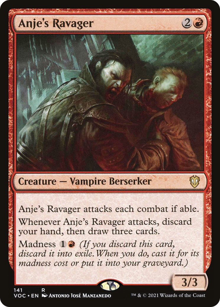 Anje's Ravager [Innistrad: Crimson Vow Commander] | GrognardGamesBatavia
