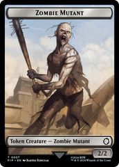 Junk // Zombie Mutant Double-Sided Token [Fallout Tokens] | GrognardGamesBatavia