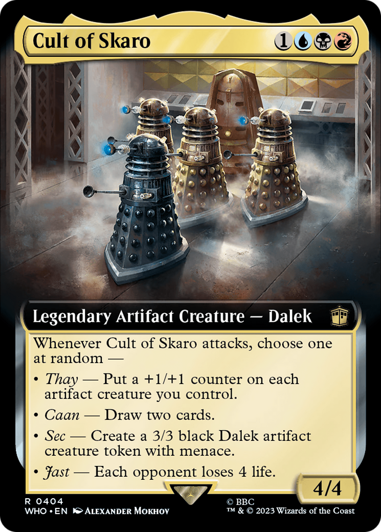 Cult of Skaro (Extended Art) [Doctor Who] | GrognardGamesBatavia