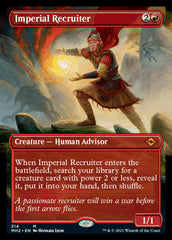 Imperial Recruiter (Borderless Alternate Art) [Modern Horizons 2] | GrognardGamesBatavia