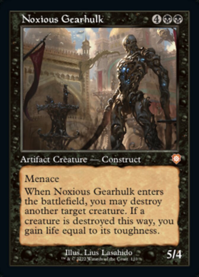 Noxious Gearhulk (Retro) [The Brothers' War Commander] | GrognardGamesBatavia