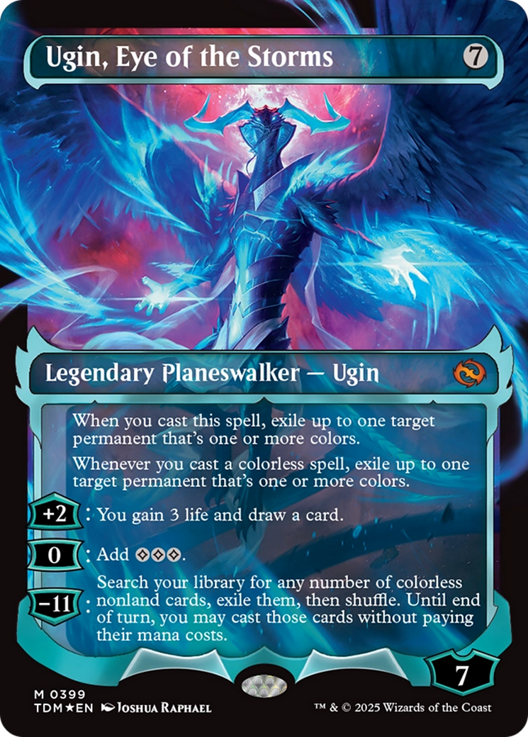 Ugin, Eye of the Storms (Showcase) [Tarkir: Dragonstorm] | GrognardGamesBatavia