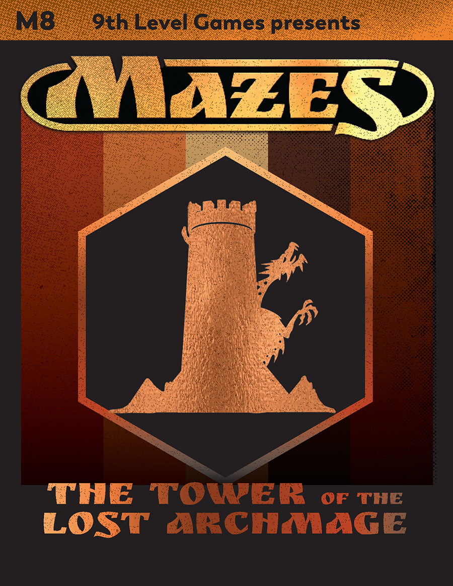 Mazes Fantasy Roleplaying: The Tower of the Lost Archmage | GrognardGamesBatavia