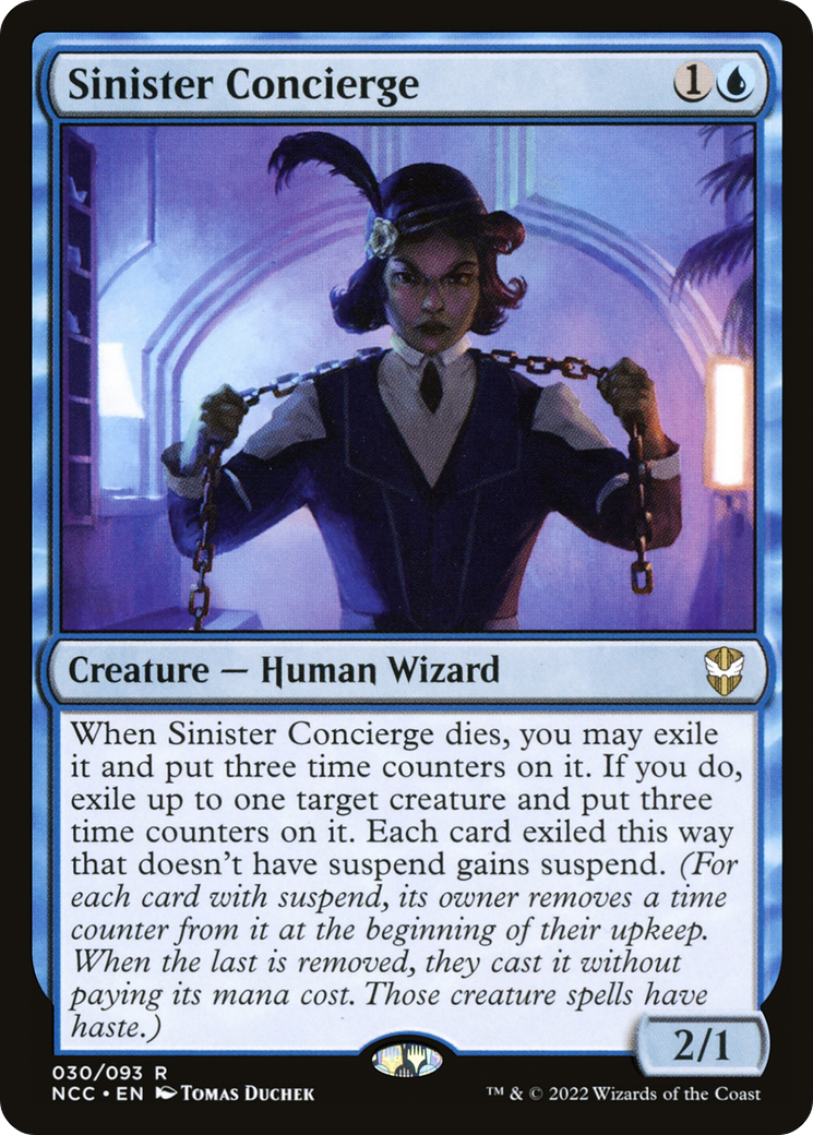 Sinister Concierge [Streets of New Capenna Commander] | GrognardGamesBatavia