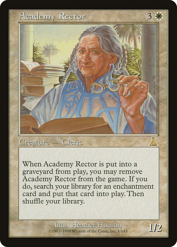 Academy Rector [Urza's Destiny] | GrognardGamesBatavia