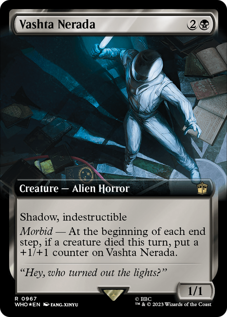 Vashta Nerada (Extended Art) (Surge Foil) [Doctor Who] | GrognardGamesBatavia