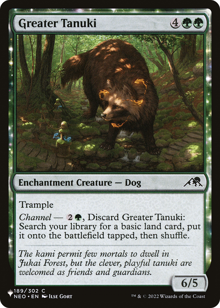 Greater Tanuki [The List] | GrognardGamesBatavia