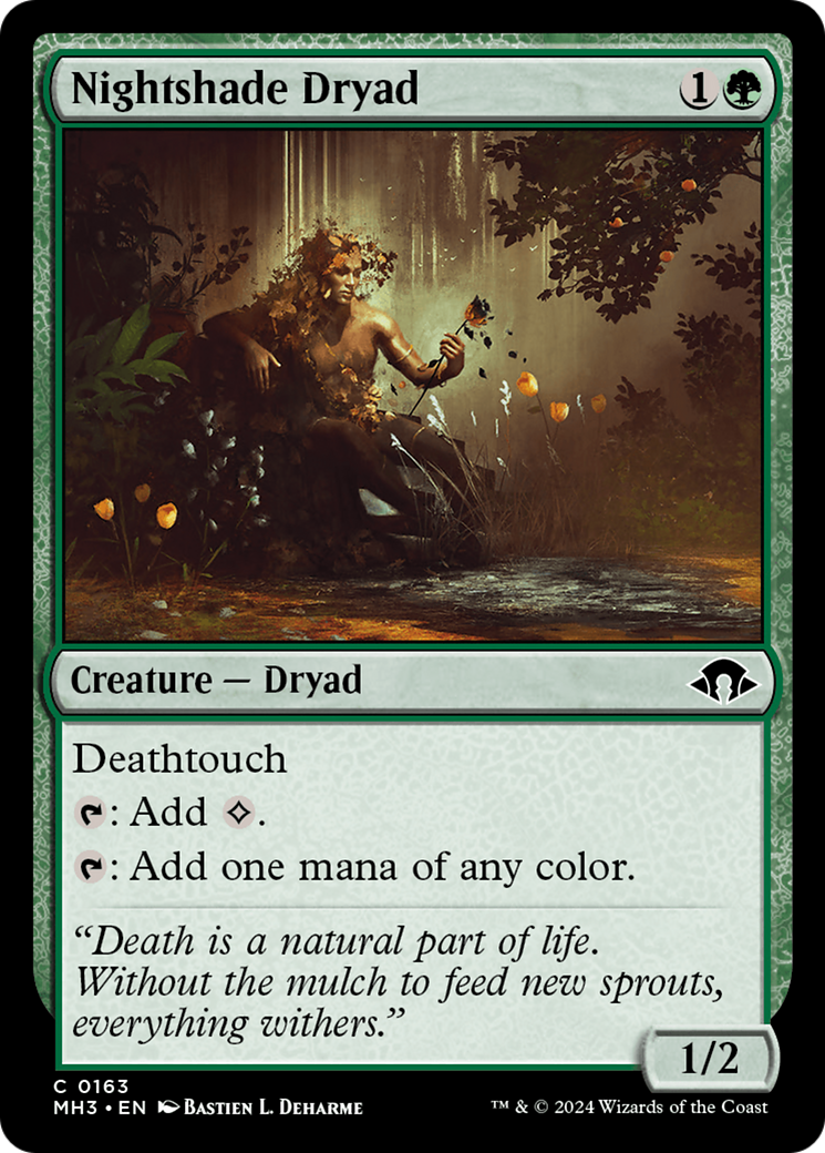 Nightshade Dryad [Modern Horizons 3] | GrognardGamesBatavia