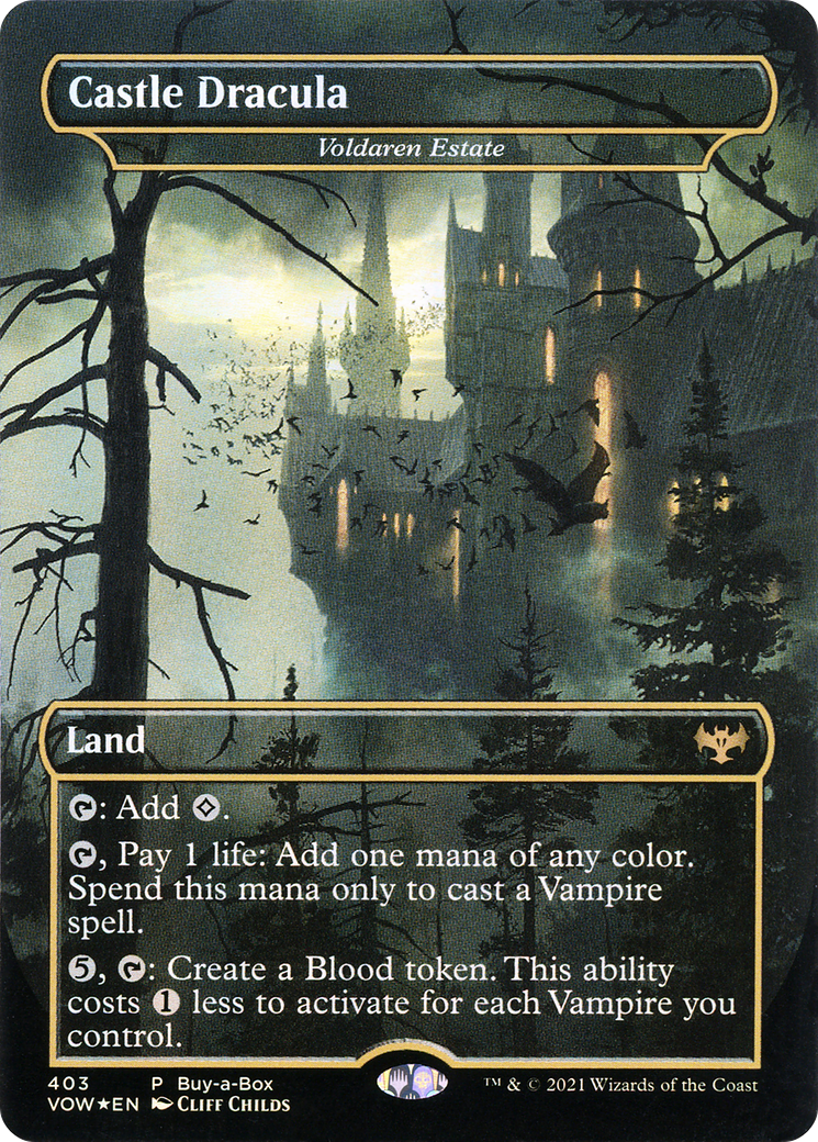 Voldaren Estate - Castle Dracula (Buy-A-Box) [Innistrad: Crimson Vow] | GrognardGamesBatavia
