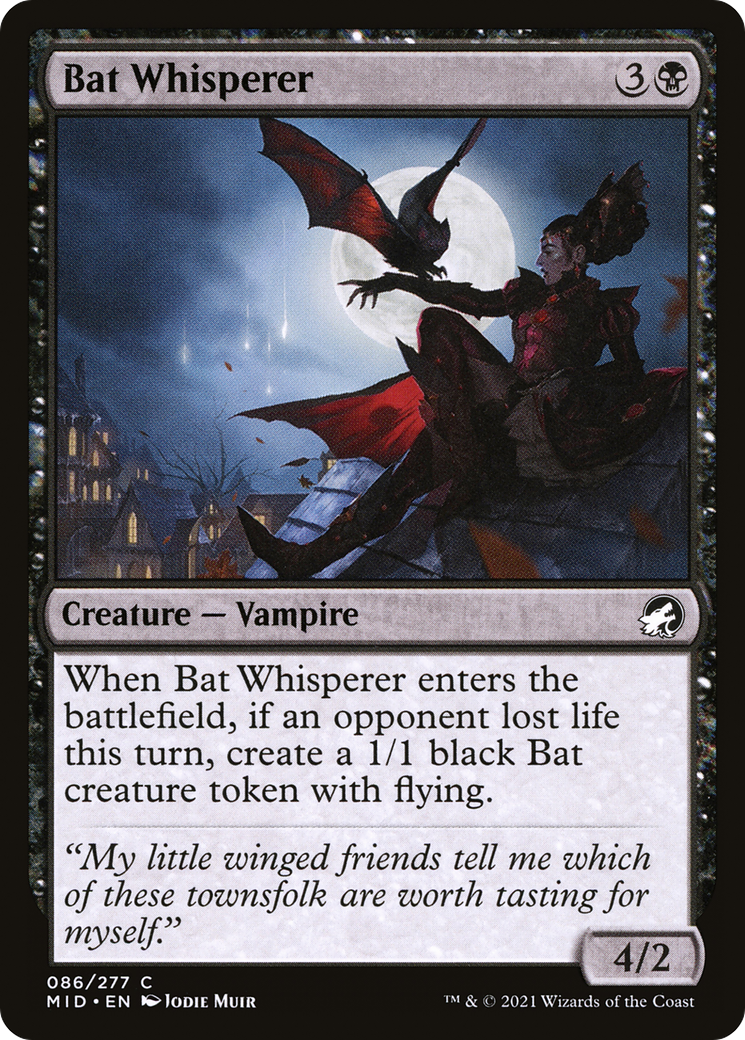 Bat Whisperer [Innistrad: Midnight Hunt] | GrognardGamesBatavia