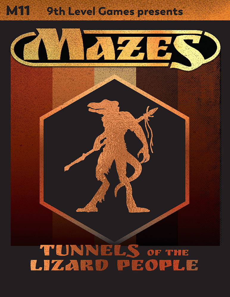 Mazes Fantasy Roleplaying: Tunnels of the Lizard People | GrognardGamesBatavia