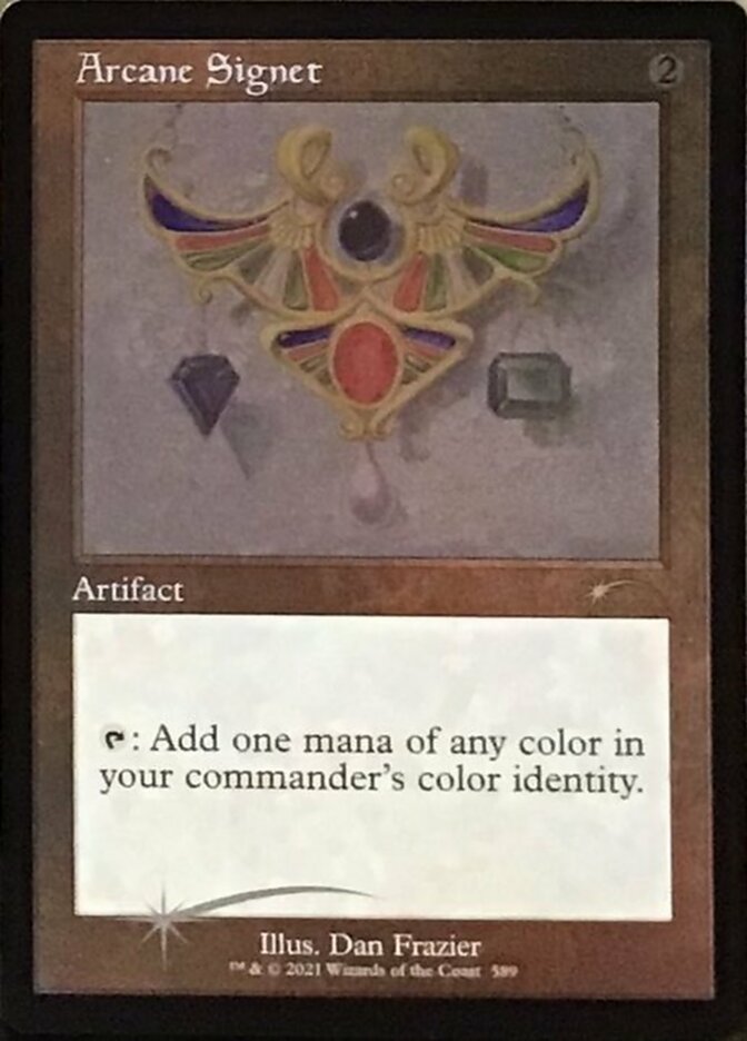 Arcane Signet (Retro) (Foil Etched) [Secret Lair Drop Promos] | GrognardGamesBatavia