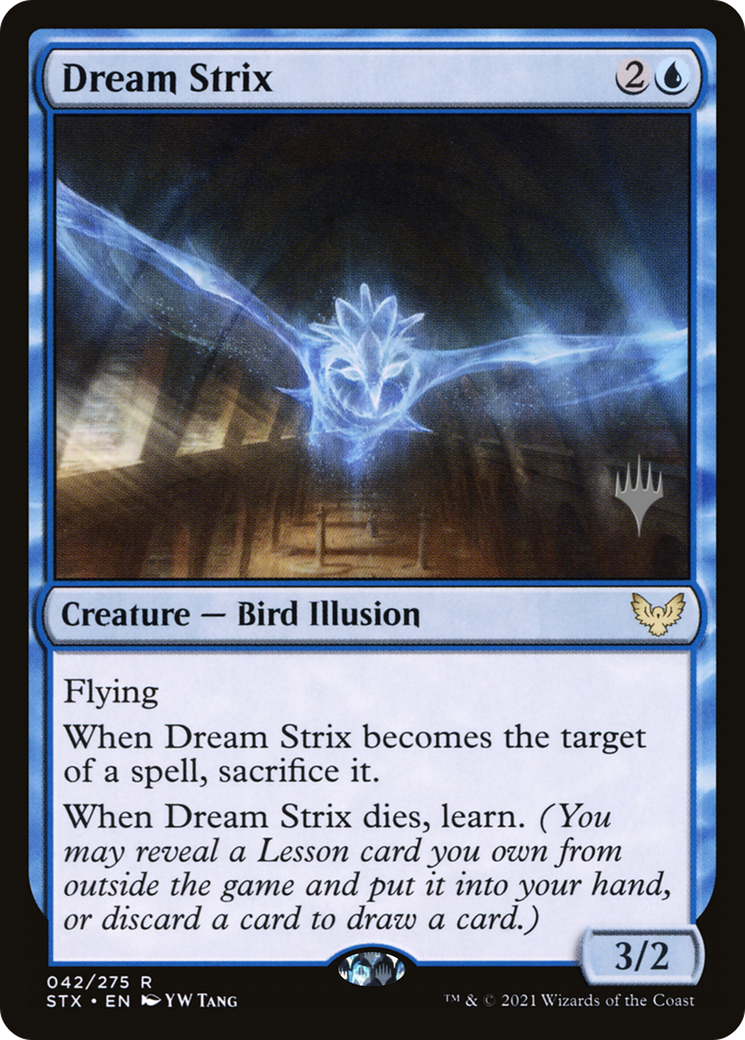 Dream Strix (Promo Pack) [Strixhaven: School of Mages Promos] | GrognardGamesBatavia