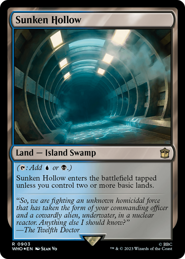 Sunken Hollow (Surge Foil) [Doctor Who] | GrognardGamesBatavia