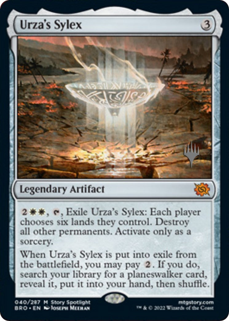 Urza's Sylex (Promo Pack) [The Brothers' War Promos] | GrognardGamesBatavia