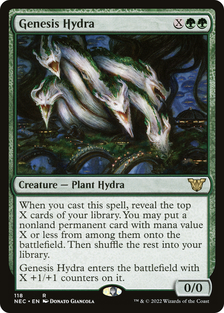 Genesis Hydra [Kamigawa: Neon Dynasty Commander] | GrognardGamesBatavia