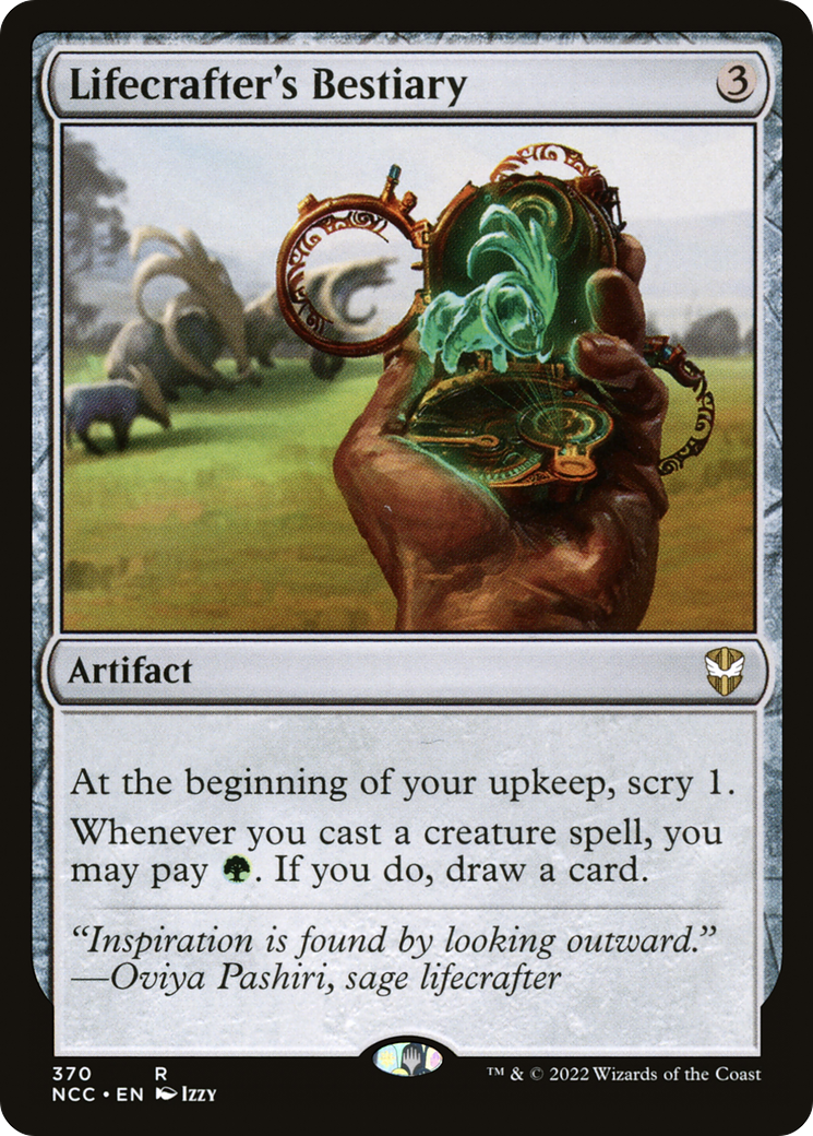 Lifecrafter's Bestiary [Streets of New Capenna Commander] | GrognardGamesBatavia