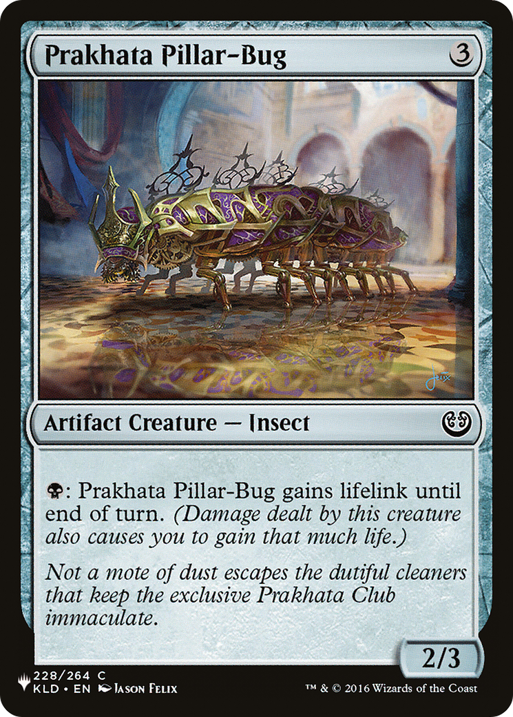 Prakhata Pillar-Bug [The List Reprints] | GrognardGamesBatavia