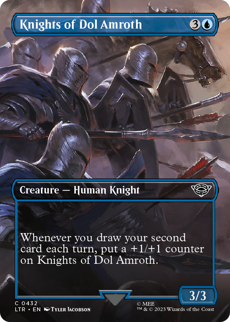 Knights of Dol Amroth (Borderless Alternate Art) [The Lord of the Rings: Tales of Middle-Earth] | GrognardGamesBatavia