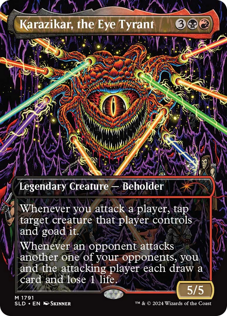 Karazikar, the Eye Tyrant (Rainbow Foil) [Secret Lair Drop Series] | GrognardGamesBatavia