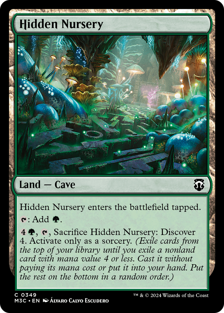 Hidden Nursery (Ripple Foil) [Modern Horizons 3 Commander] | GrognardGamesBatavia