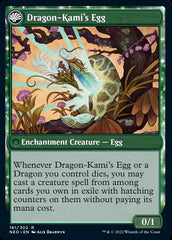 The Dragon-Kami Reborn // Dragon-Kami's Egg [Kamigawa: Neon Dynasty] | GrognardGamesBatavia