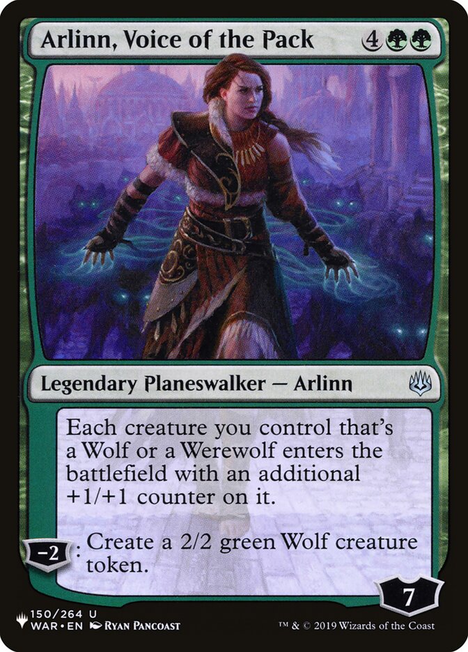 Arlinn, Voice of the Pack [The List] | GrognardGamesBatavia