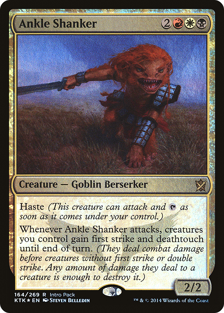 Ankle Shanker (Intro Pack) [Khans of Tarkir Promos] | GrognardGamesBatavia