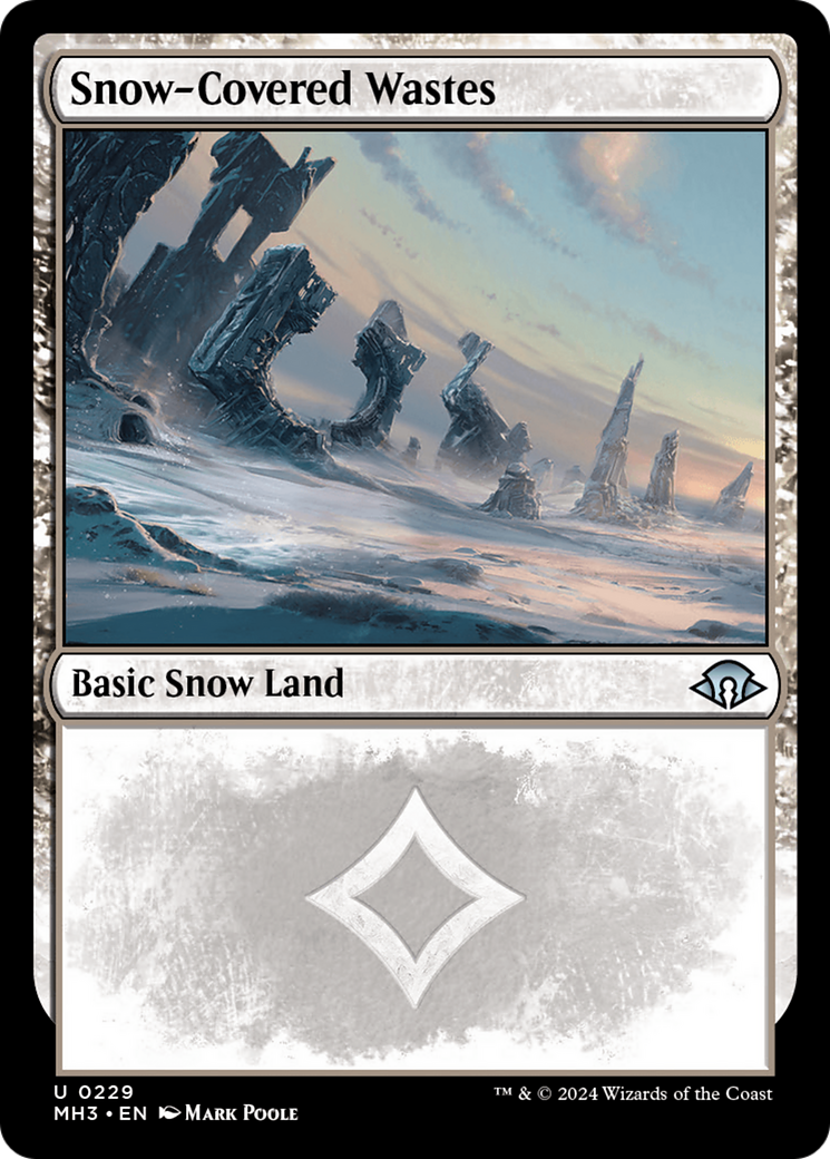 Snow-Covered Wastes (0229) [Modern Horizons 3] | GrognardGamesBatavia