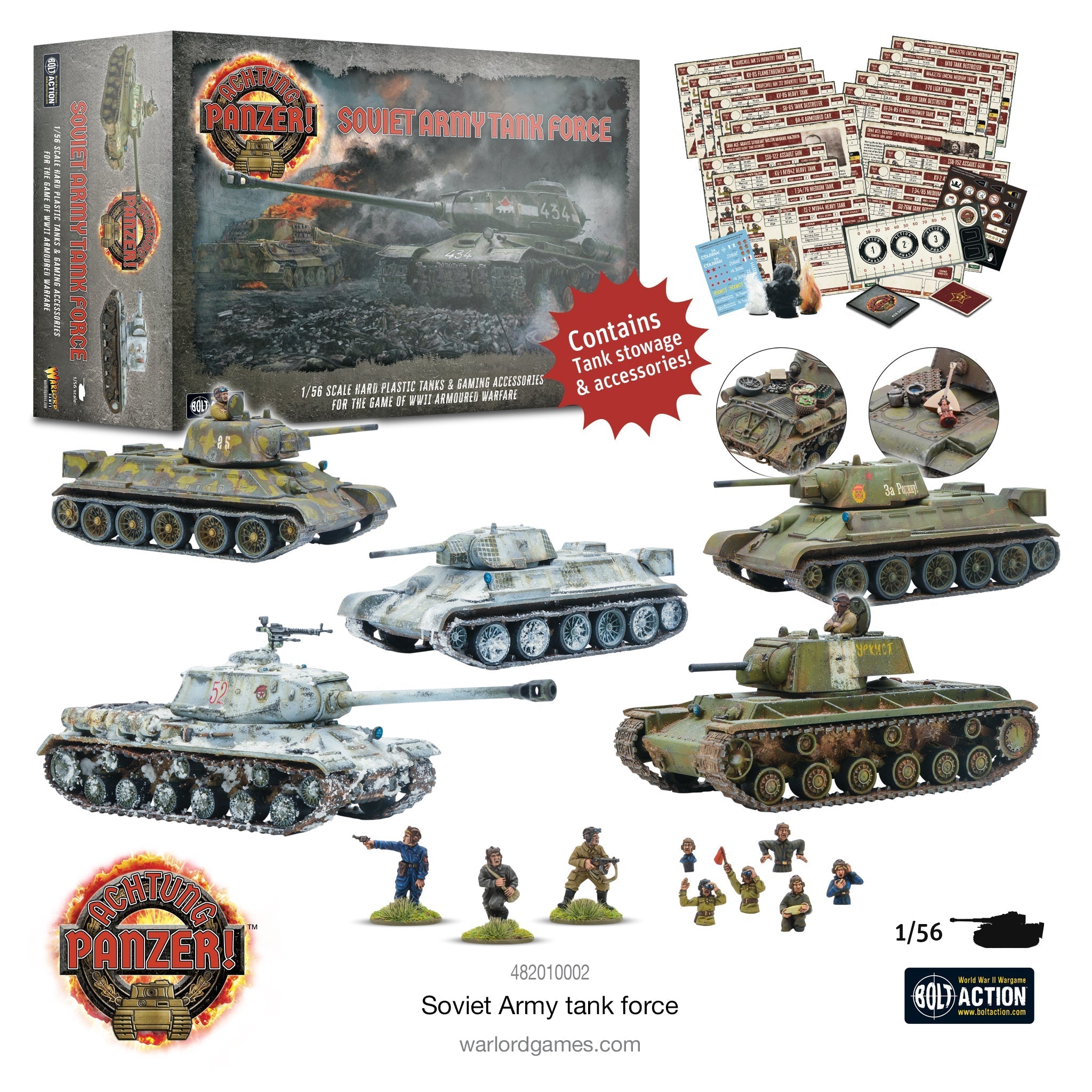 Achtung Panzer! Soviet Army Tank Force | GrognardGamesBatavia