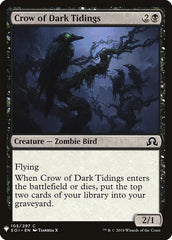 Crow of Dark Tidings [Mystery Booster] | GrognardGamesBatavia