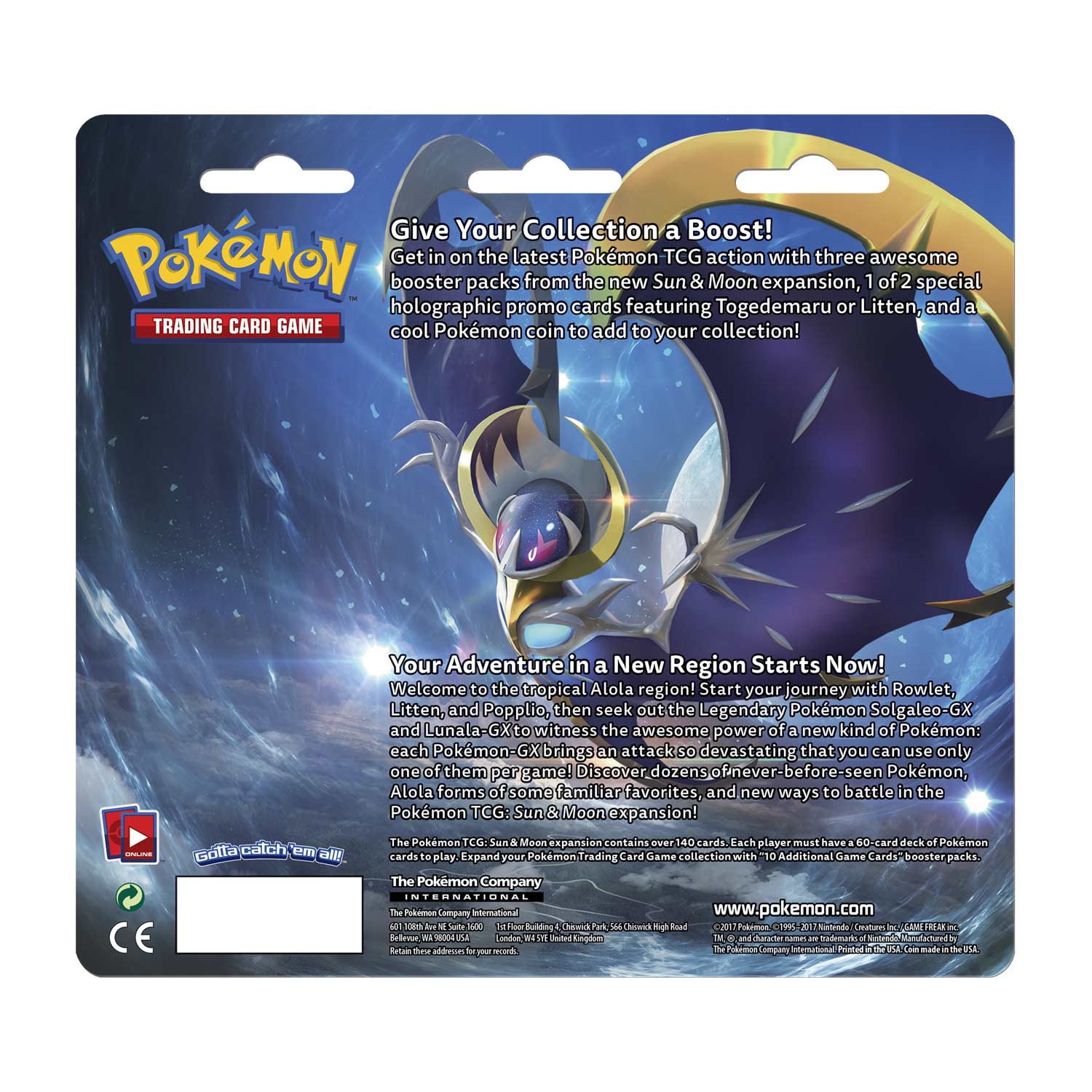 Sun & Moon - Premium 3-Pack Blister (Litten) | GrognardGamesBatavia