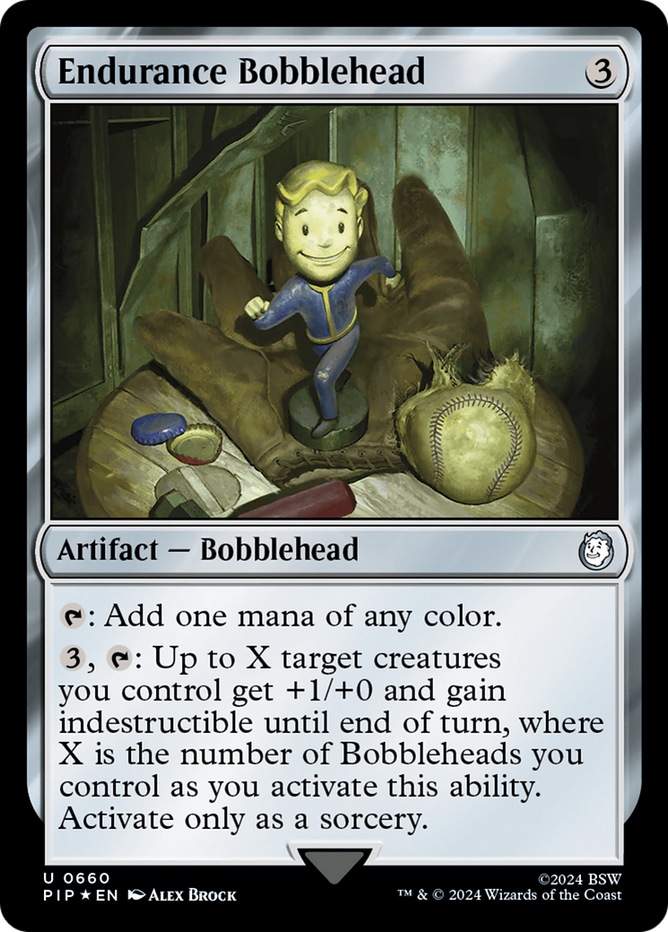 Endurance Bobblehead (Surge Foil) [Fallout] | GrognardGamesBatavia