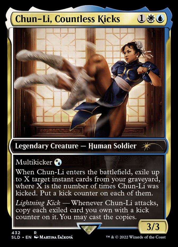 Chun-Li, Countless Kicks [Secret Lair Drop Series] | GrognardGamesBatavia