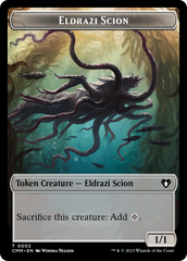 Manifest // Eldrazi Scion Double-Sided Token [Commander Masters Tokens] | GrognardGamesBatavia