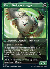 Doric, Nature's Warden // Doric, Owlbear Avenger [Secret Lair Drop Series] | GrognardGamesBatavia