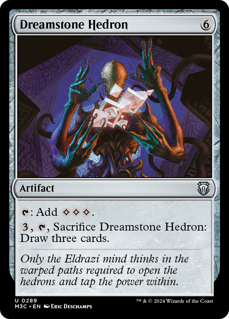 Dreamstone Hedron (Ripple Foil) [Modern Horizons 3 Commander] | GrognardGamesBatavia